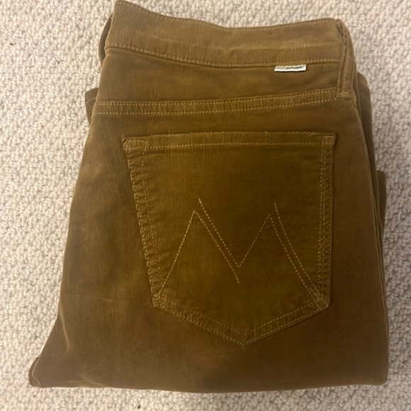Mother Corduroy Jeans - Picture 1 of 4